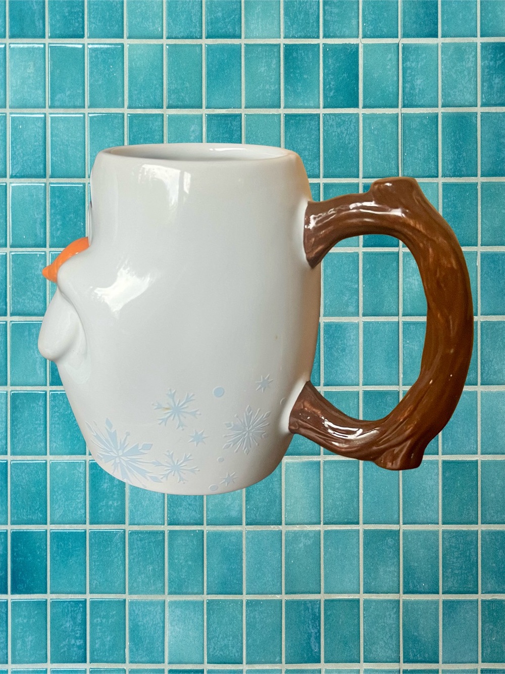 Disney Store Olaf Mug 18 oz 3D Sculpted - Picture 9 of 16